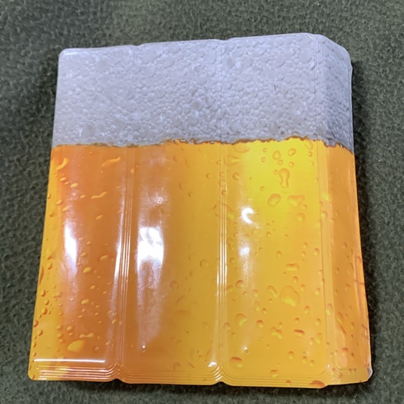 Pair of Vacuvin freezer beer cozies.  Approximately 5 3/4 inches by 3 3/4 inches - Picture 3 of 9